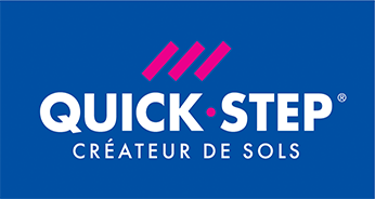 Logo partenaire Quick Step - créateur de sols | Sonnier, Menuiserie, Panneaux, Bois | Isère (38), Drôme (26), Ardèche (07)