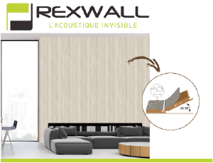 Rexwall Acoustique : Panneau mural microperforé à performance acoustique  élevée
