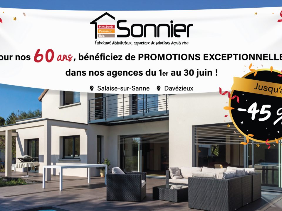 Affichage 60 ans Sonnier
