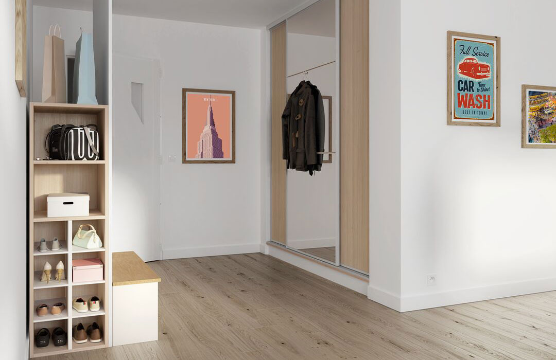 Rangements et portes de placard